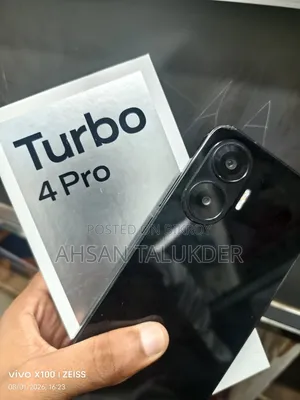 Xiaomi Redmi Turbo 4 Pro 256 জিবি ব্ল্যাক