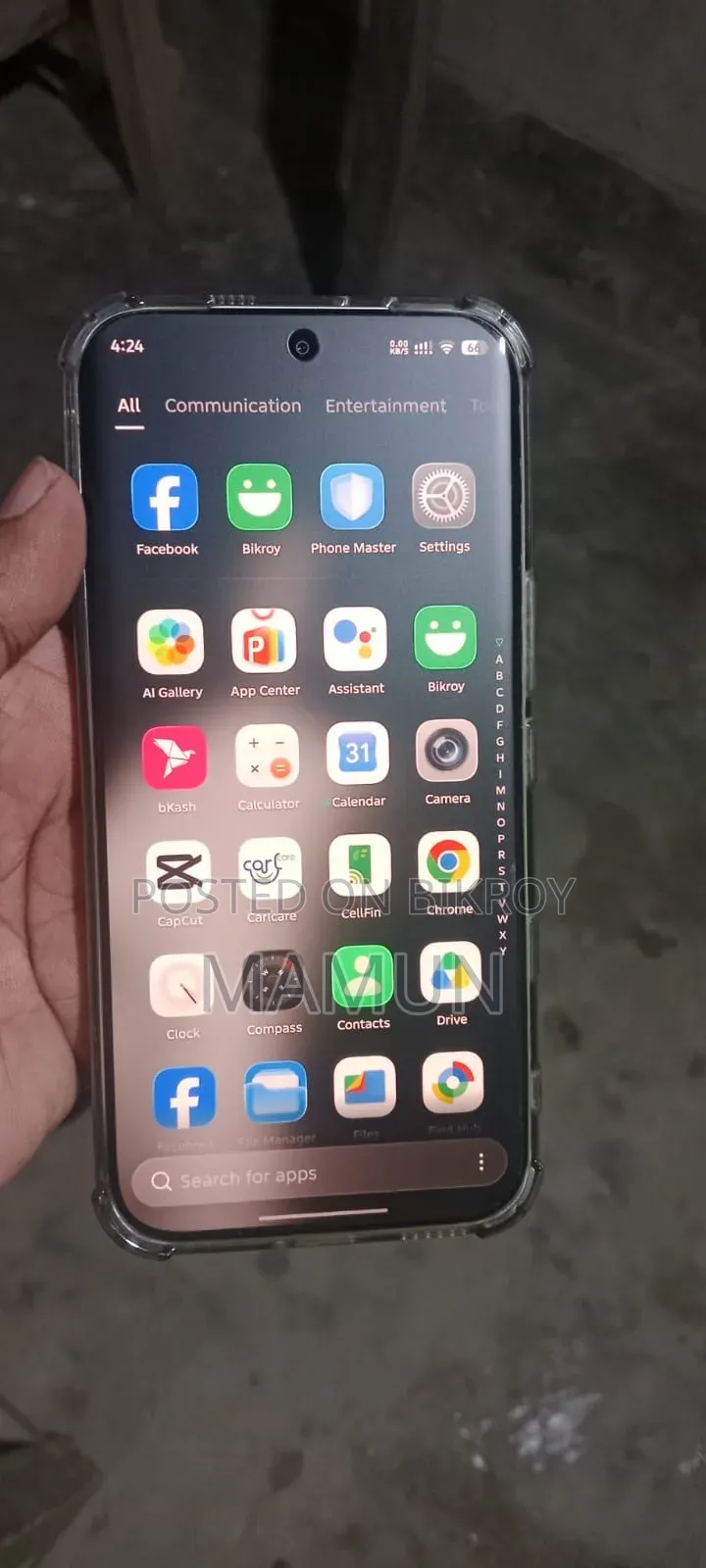 Infinix Note Edge 256 GB Silver