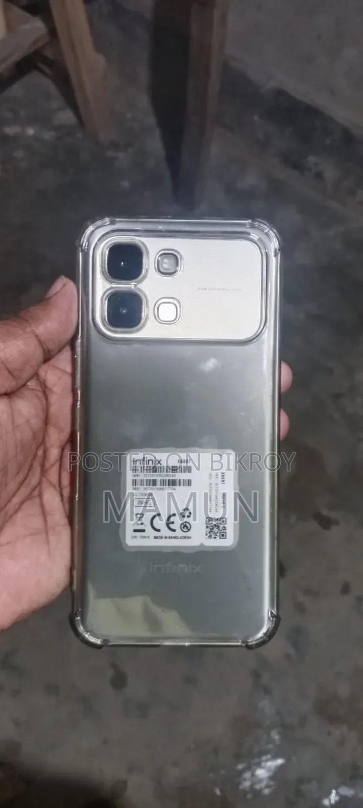 Infinix Note Edge 256 GB Silver