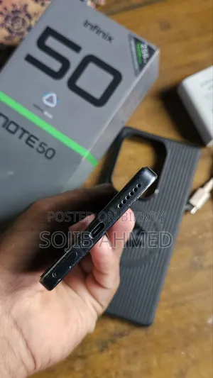 ইনফিনিক্স নোট ৫০ ৪জি ২৫৬ জিবি ব্ল্যাক