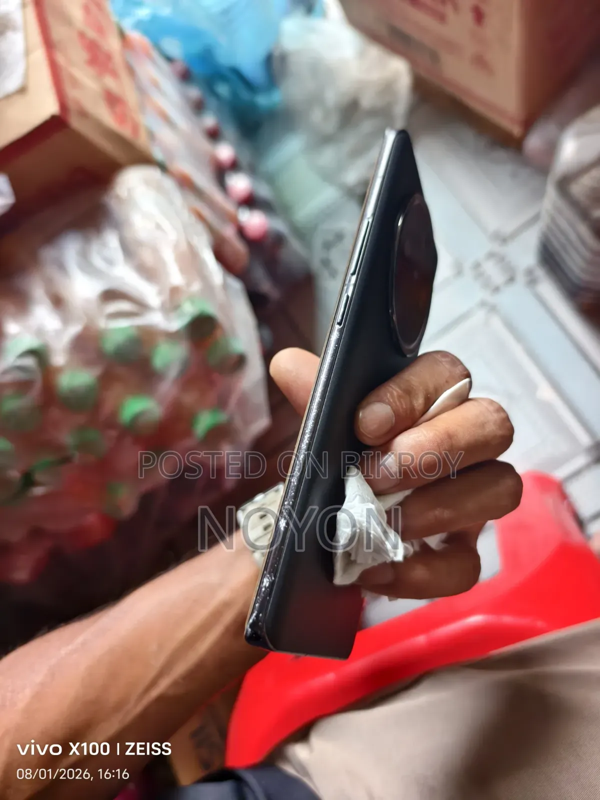 ভিভো এক্স১০০ ২৫৬ জিবি ব্ল্যাক