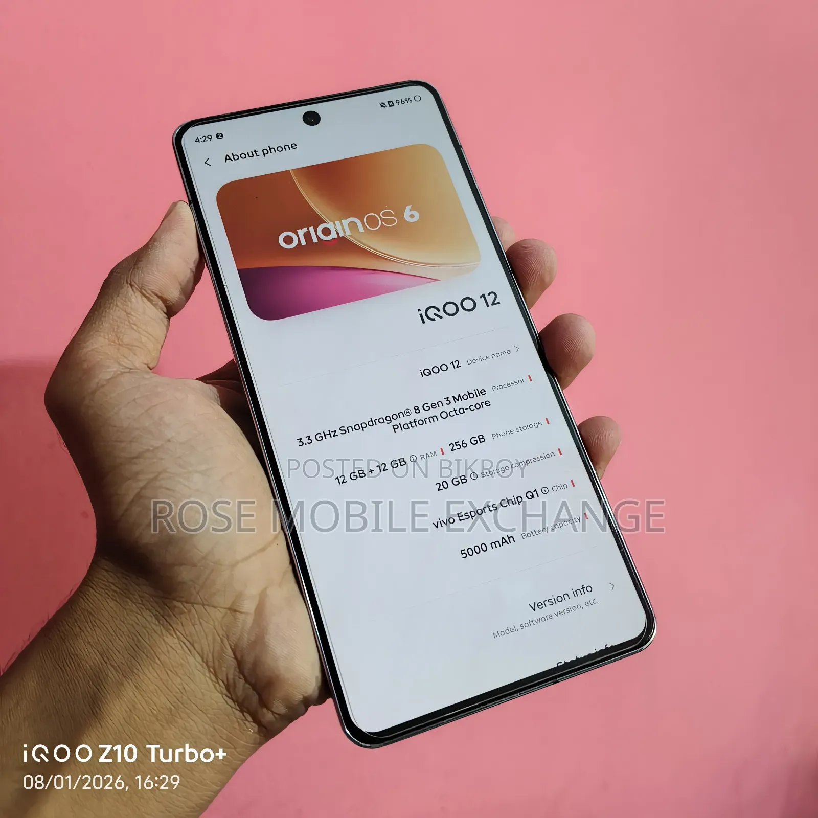 iQOO 256 GB Black