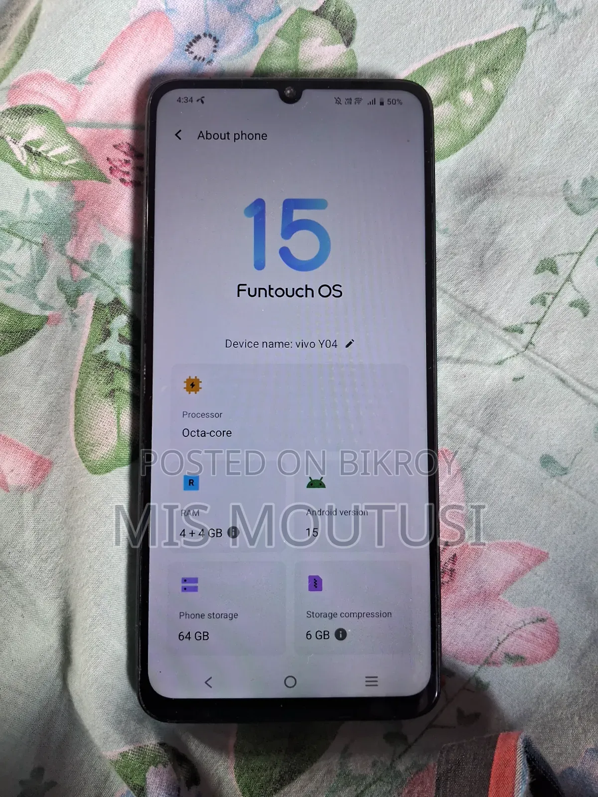 Vivo Y04 64 GB Green