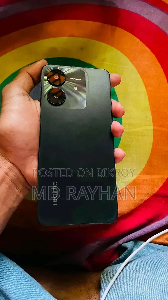 রিয়েলমি নোট ৬০এক্স ৬৪ জিবি ব্ল্যাক
