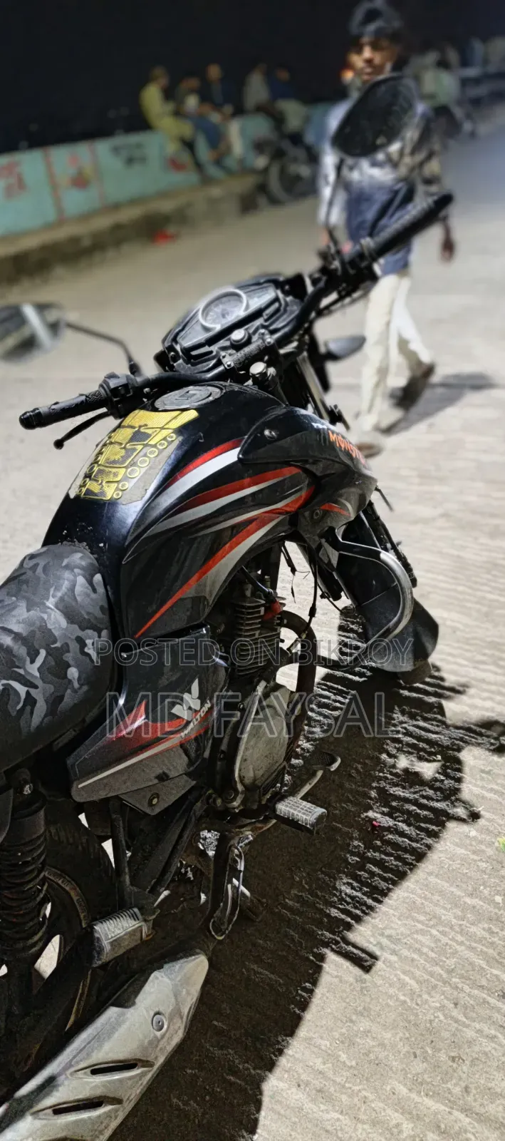 ওয়ালটন ফিউশন ১২৫ এনএক্স ২০১৫ কালো