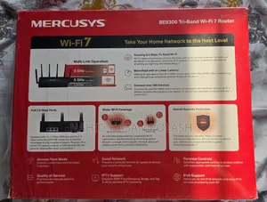 Mercusys MR47BE Tri-Band Wi-Fi 7 Router (Like New / Dubai Imported)