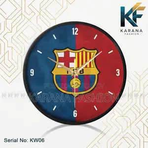 Karana Fashion (KW06) 12-Inch FC Barcelona Fan Edition Wall Clock