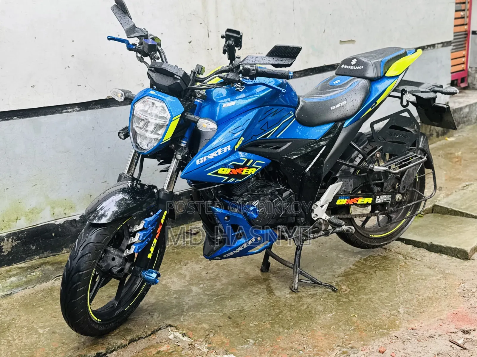 Suzuki Gixxer 2025 Blue