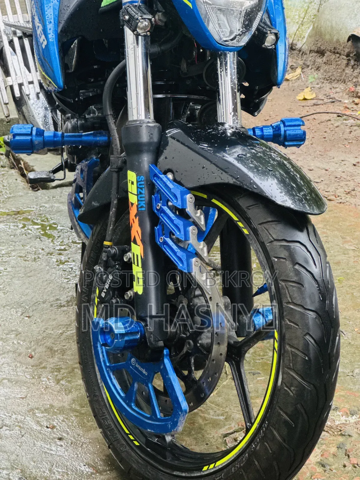 Suzuki Gixxer 2025 Blue