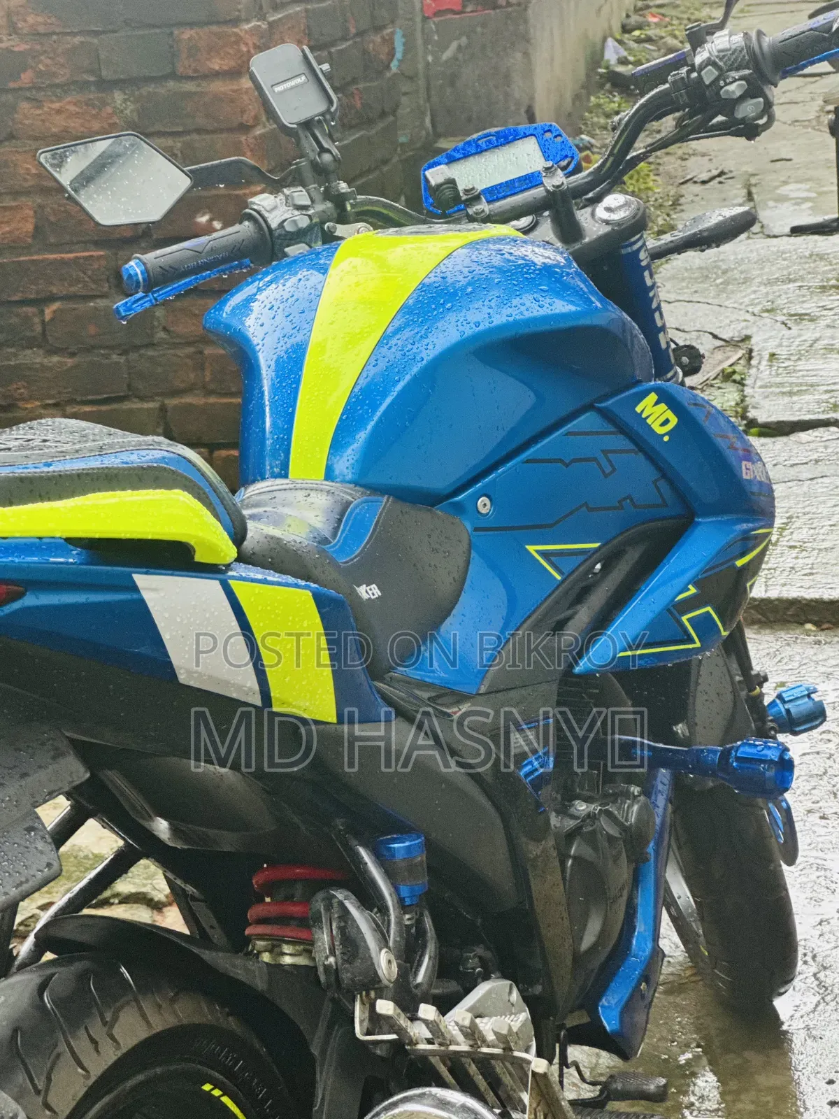 Suzuki Gixxer 2025 Blue
