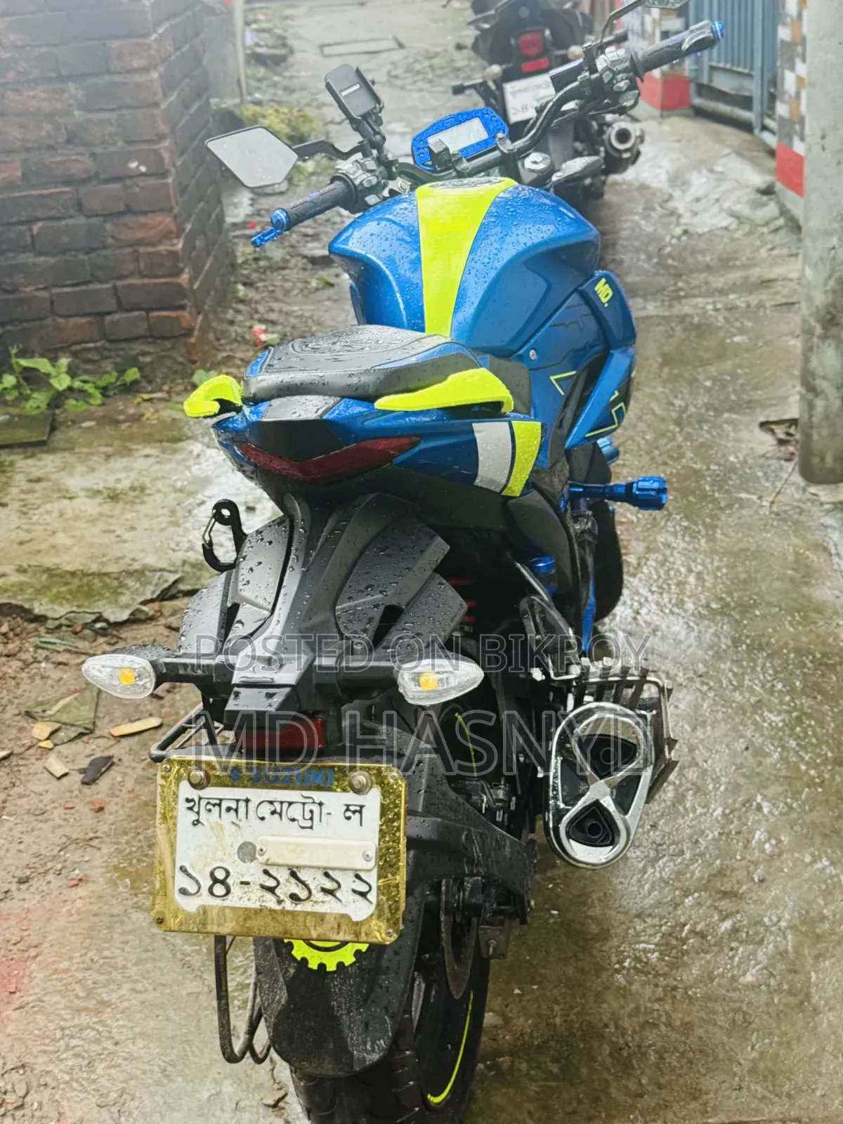 Suzuki Gixxer 2025 Blue