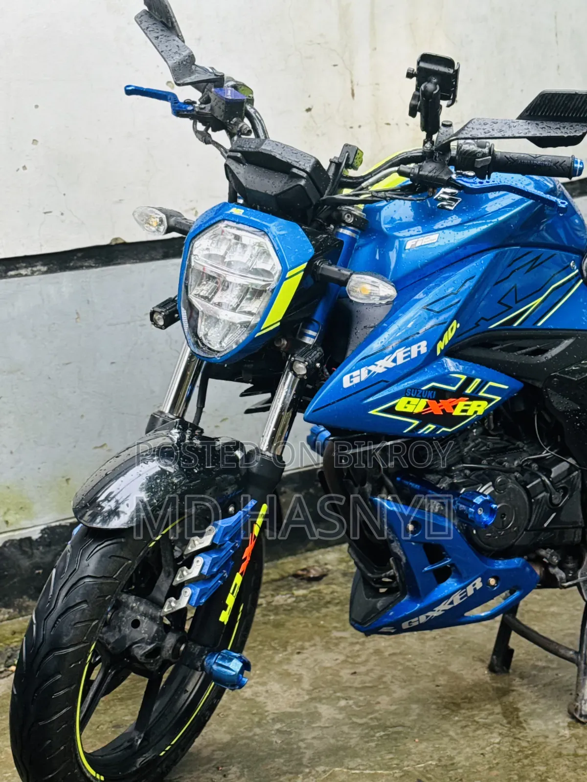 Suzuki Gixxer 2025 Blue