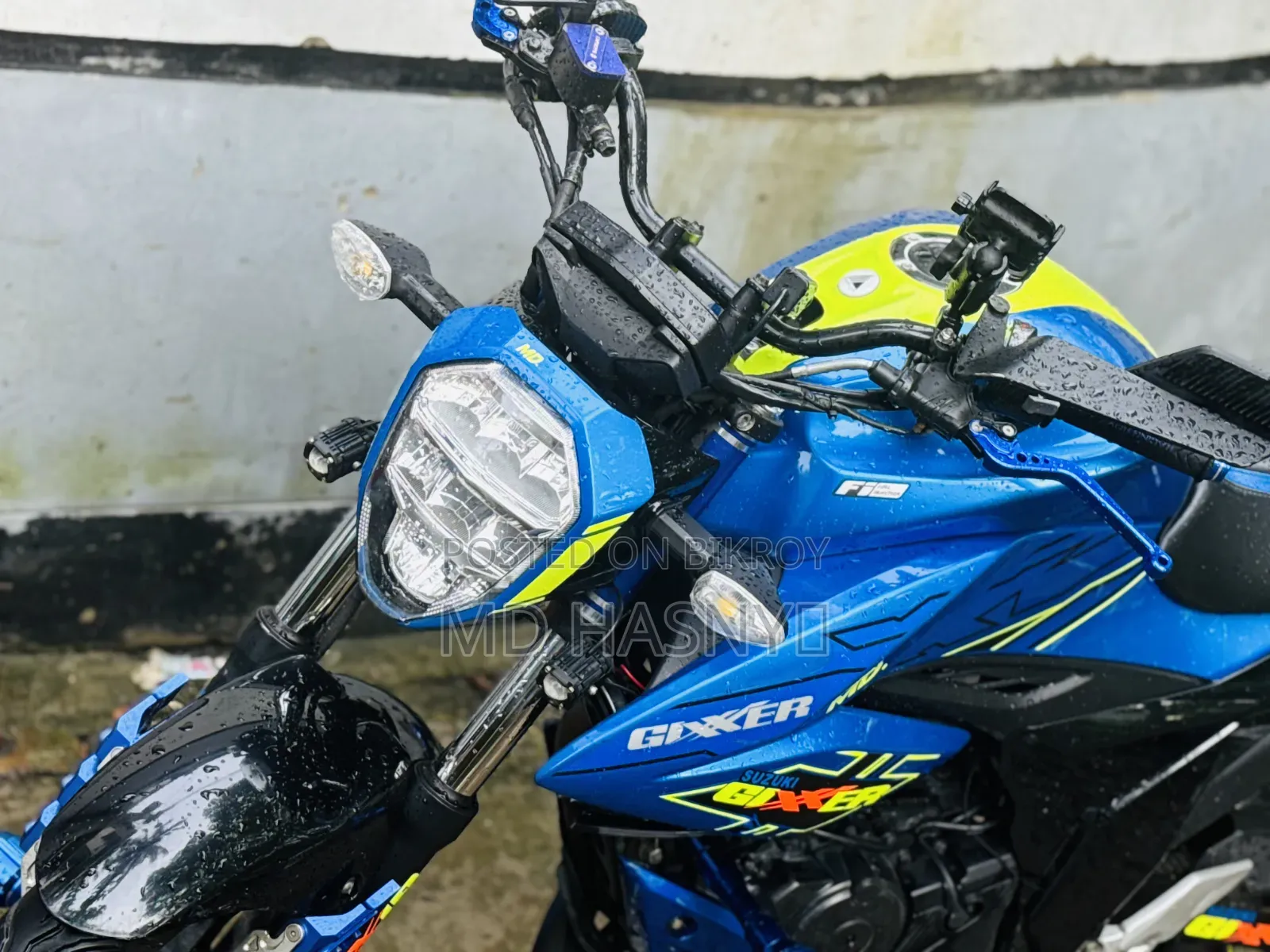 Suzuki Gixxer 2025 Blue