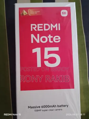 Xiaomi Redmi Note 15 256 GB