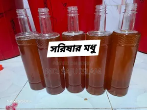Pure honey is sold at wholesale price.