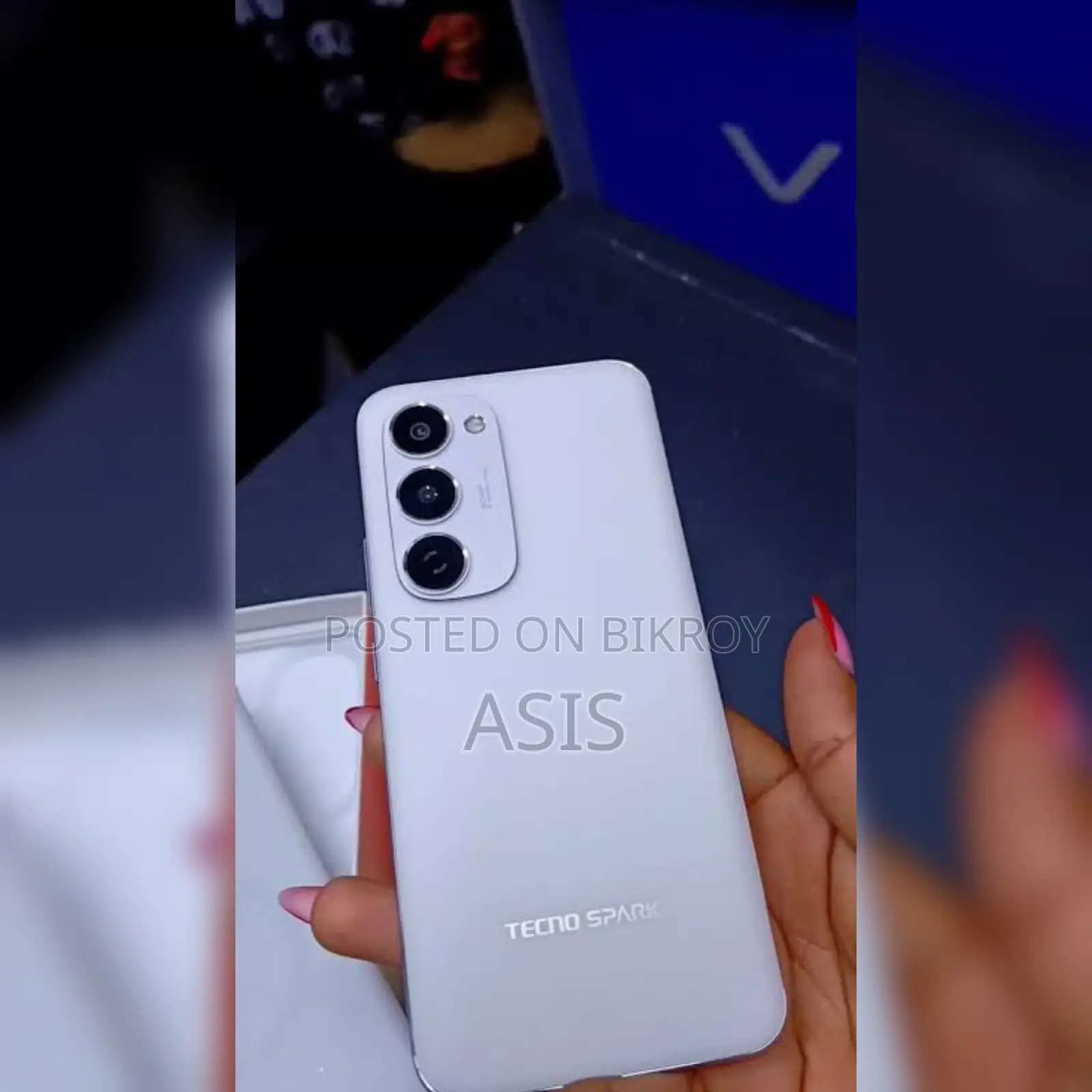 টেকনো স্পার্ক ৪০ প্রো+ ২৫৬ জিবি সাদা