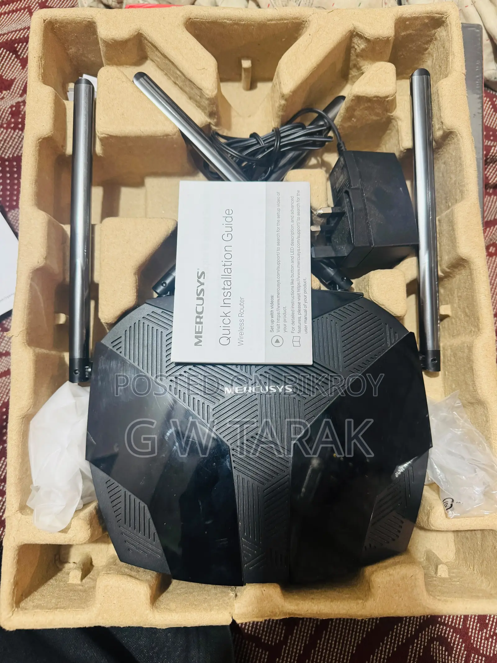 Mercusys MR80X AX3000 WiFi 6 Router - Like New Used for Two Months