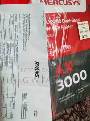 Mercusys MR80X AX3000 WiFi 6 Router - Like New Used for Two Months