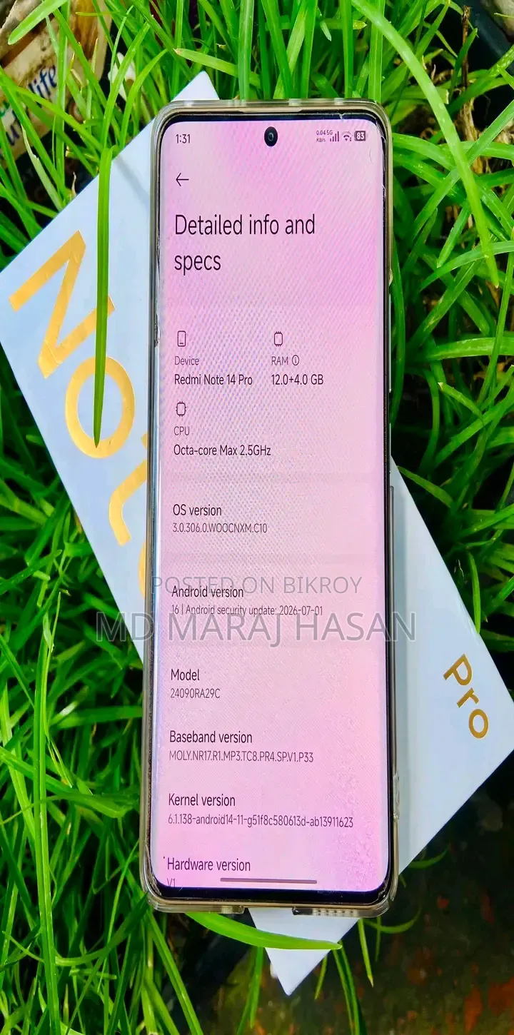 Xiaomi Redmi Note 14 Pro 256 GB