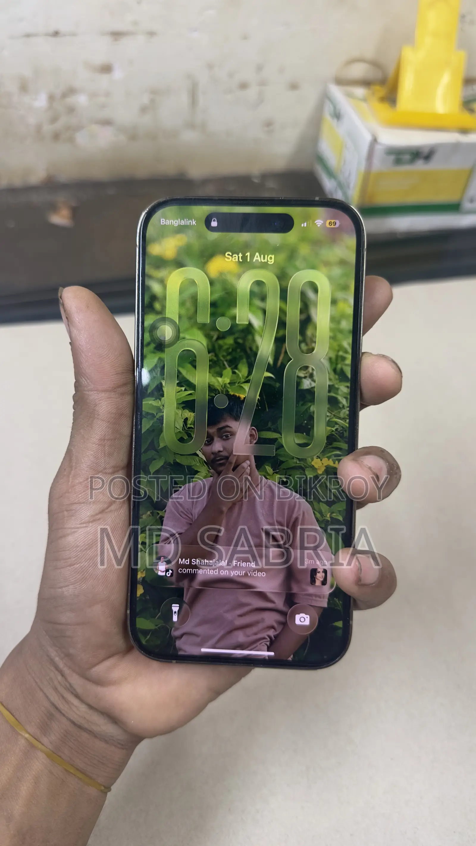 অ্যাপল আইফোন ১৪ প্রো ১২৮ জিবি সিলভার