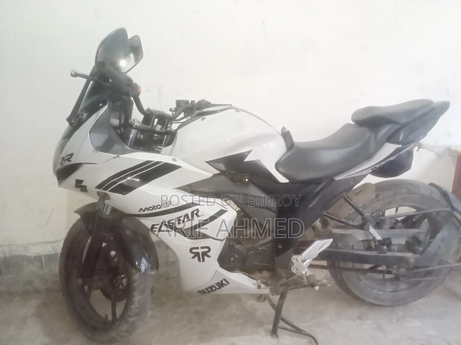 Suzuki Bike 2020 White
