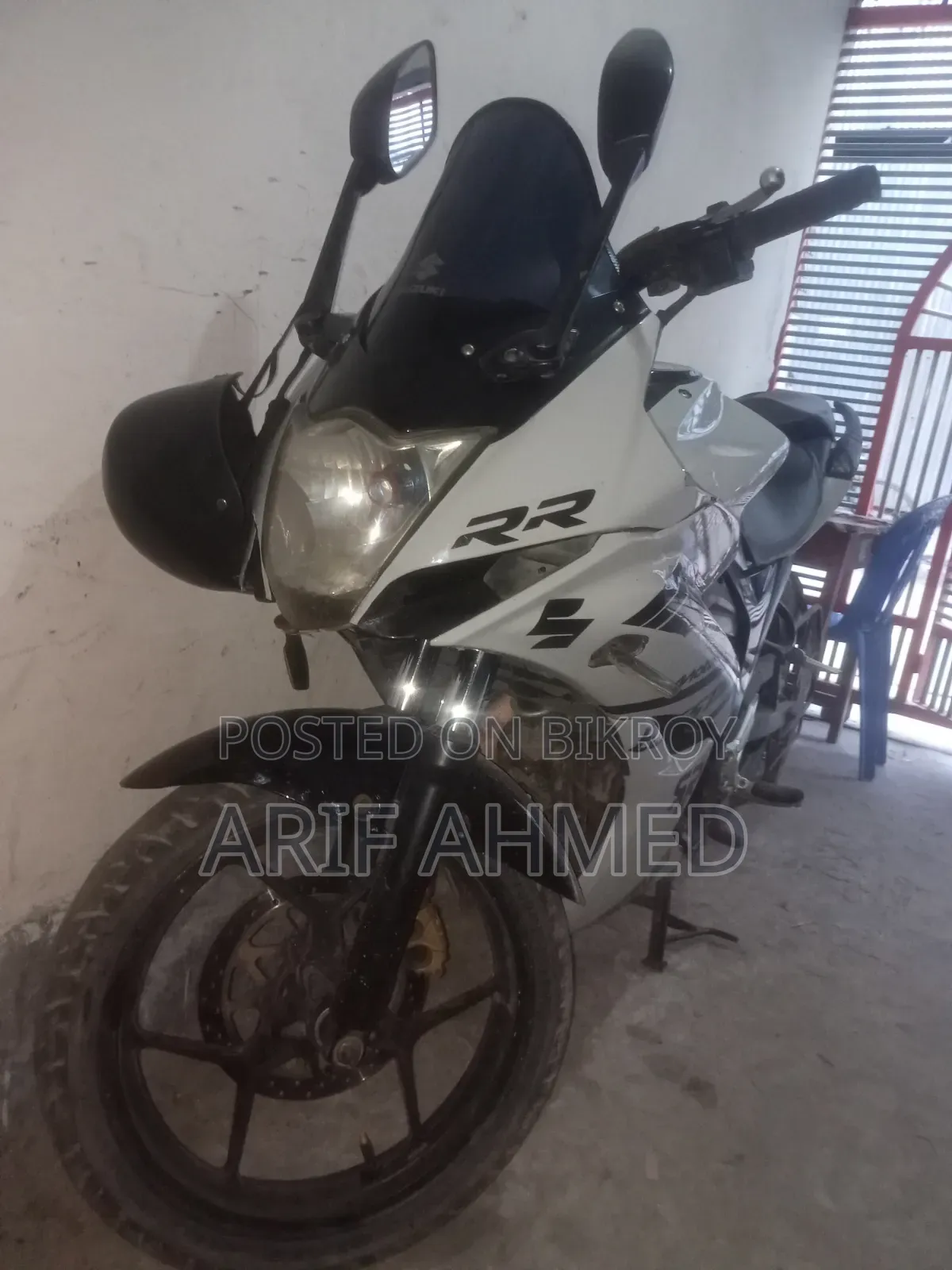 Suzuki Bike 2020 White