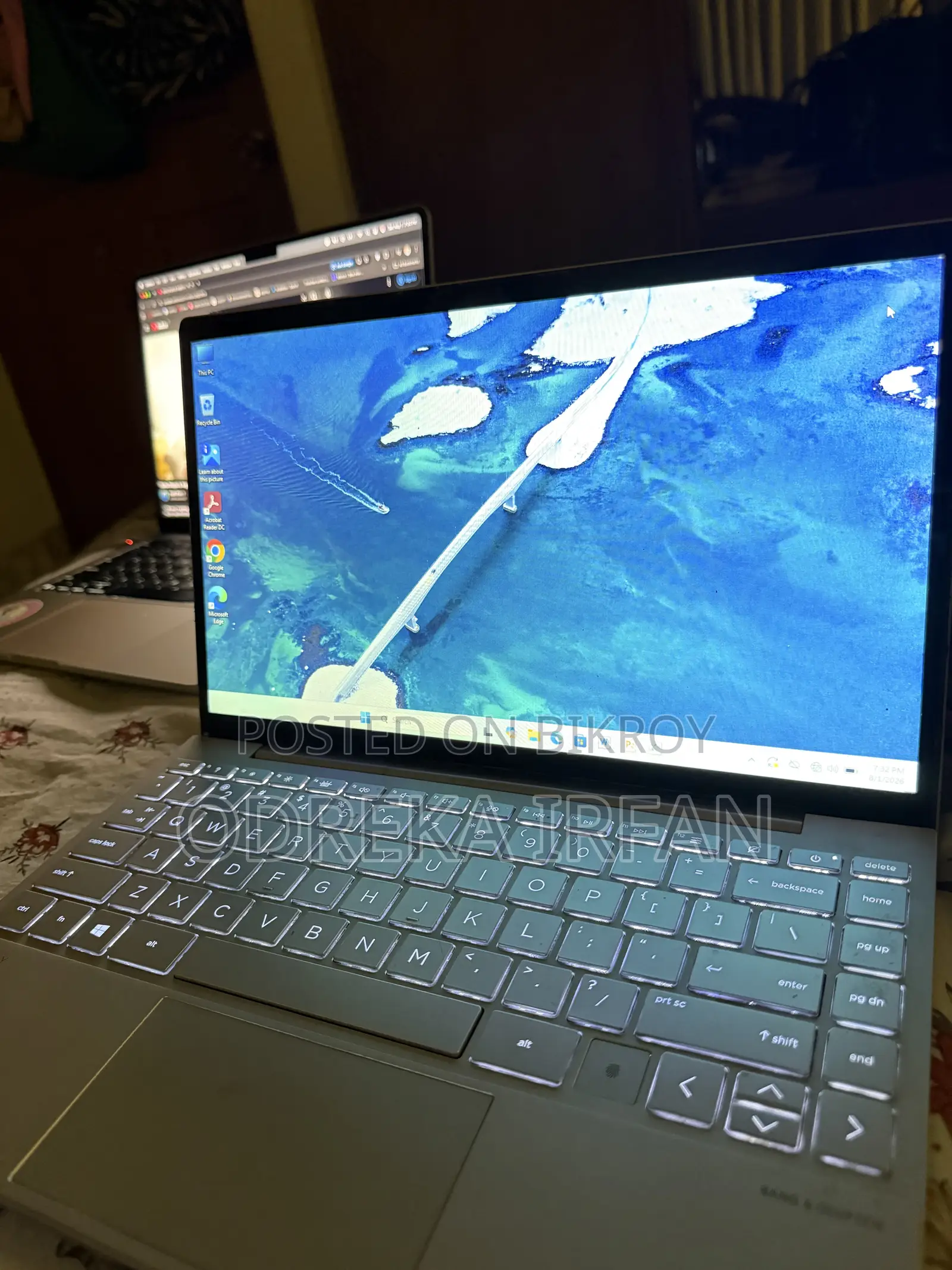 ল্যাপটপ HP Envy 13 ১৬জিবি ইন্টেল কোর আই৭ এসএসডি ৫১২জিবি