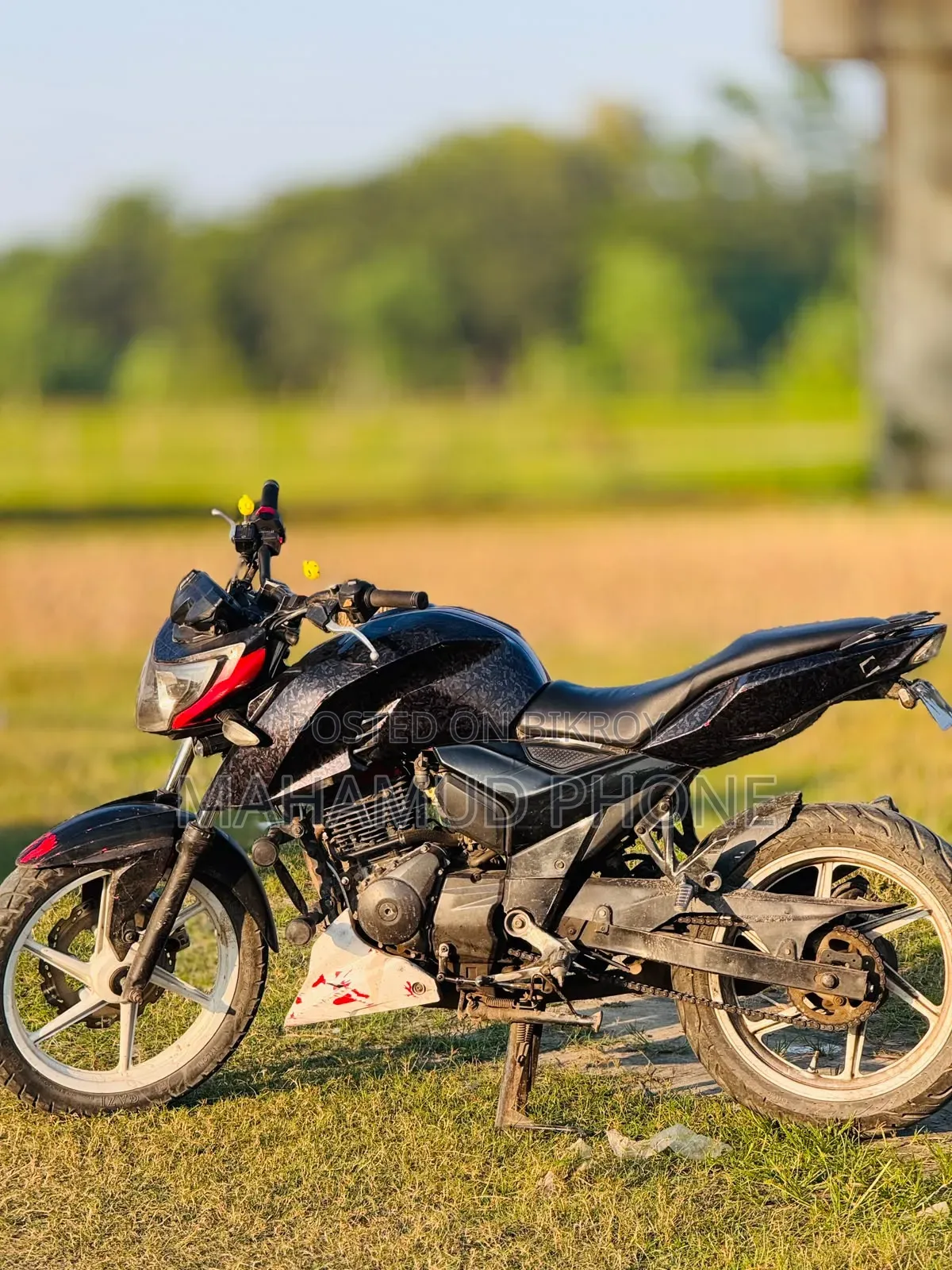 TVS Apache 160 4V 2023 Red