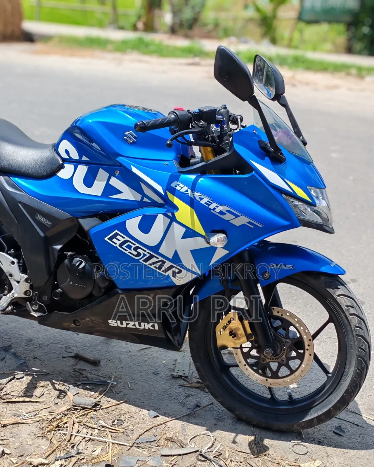 Suzuki Gixxer SF ২০২০ নীল