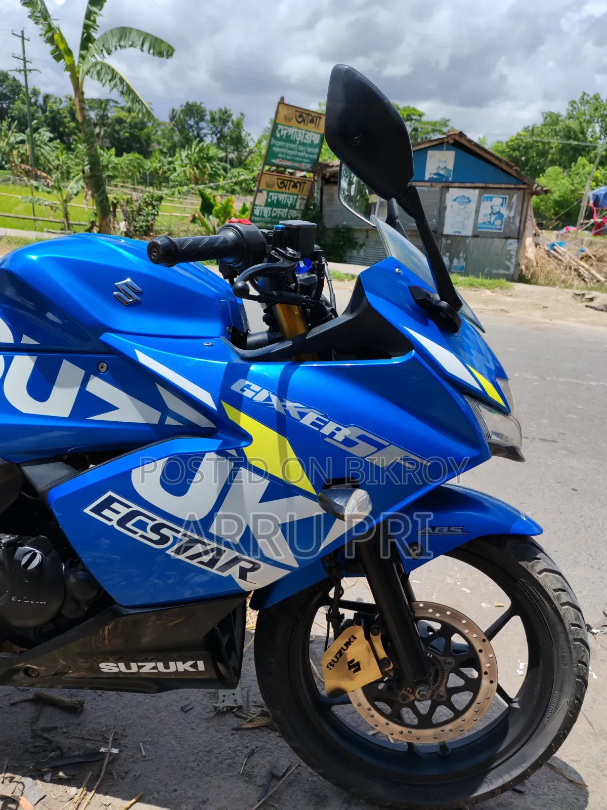 Suzuki Gixxer SF ২০২০ নীল