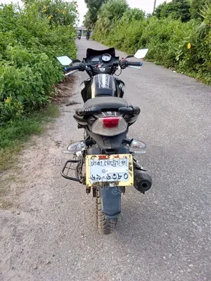 টিভিএস অ্যাপাচে আরটিআর ১৬০ টুভি ২০১৭ কালো