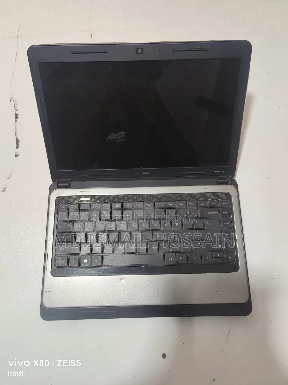 Laptop HP Compaq Presario CQ43 4GB Intel Core I5 SSD 256GB
