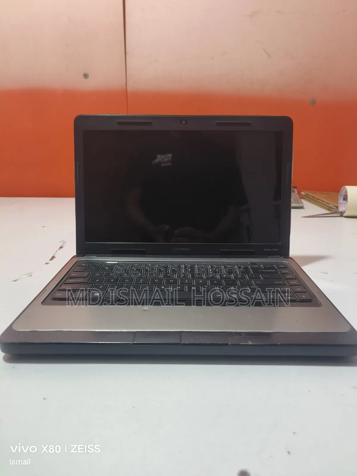 Laptop HP Compaq Presario CQ43 4GB Intel Core I5 SSD 256GB