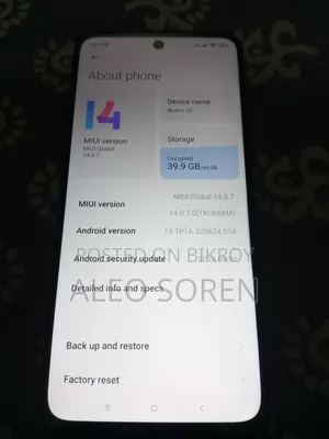 Xiaomi Redmi 10 64 GB Blue