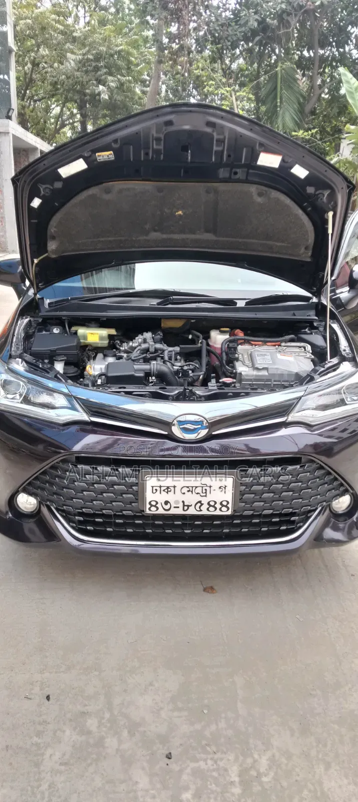 Toyota Corolla Fielder 1.5 Hybrid FWD 2015 Purple