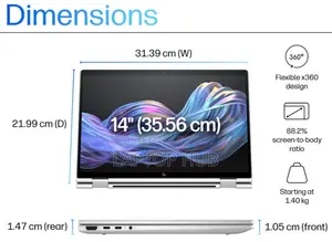 Laptop HP EliteBook X Flip G1i 32GB Intel Core Ultra 7 SSD 1T