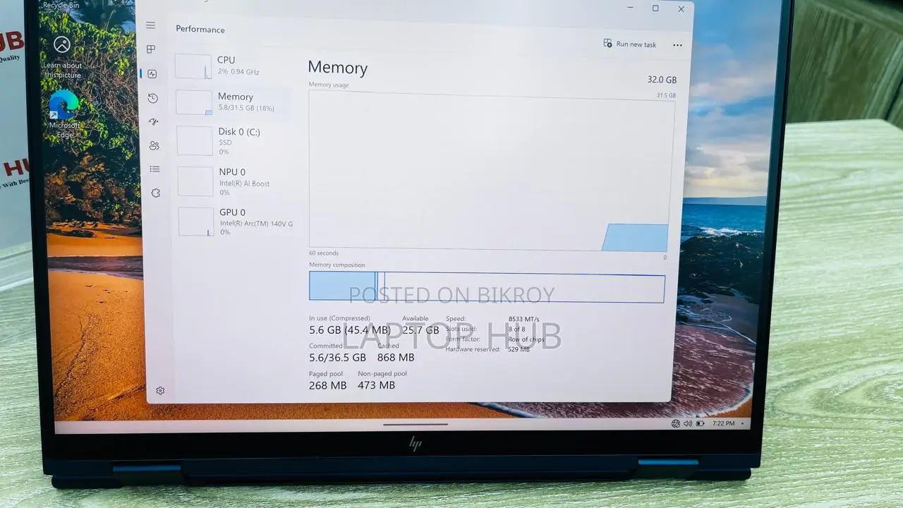 Laptop HP EliteBook X Flip G1i 32GB Intel Core Ultra 7 SSD 1T