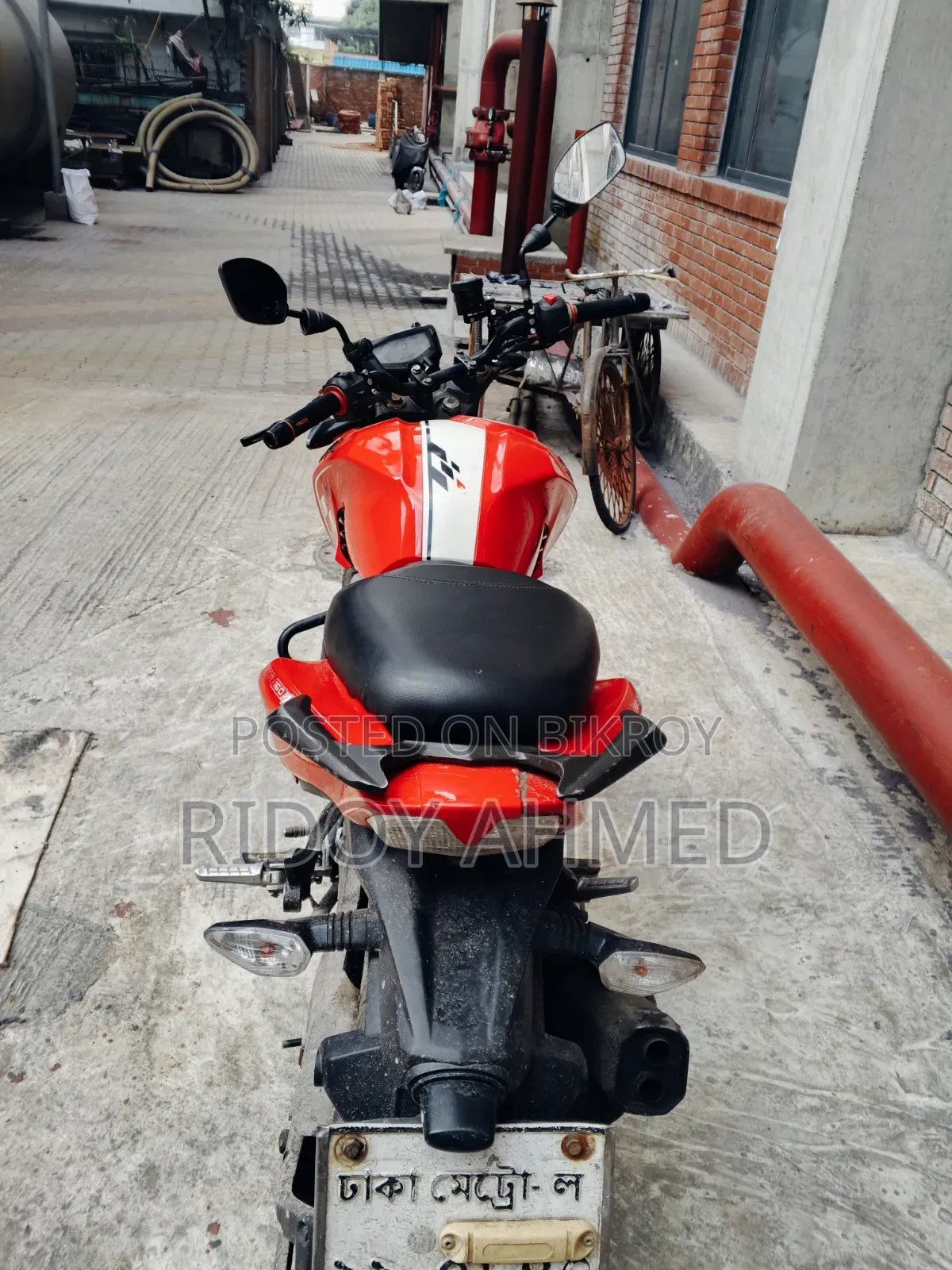 TVS Apache RTR 160 4V 2019 Red