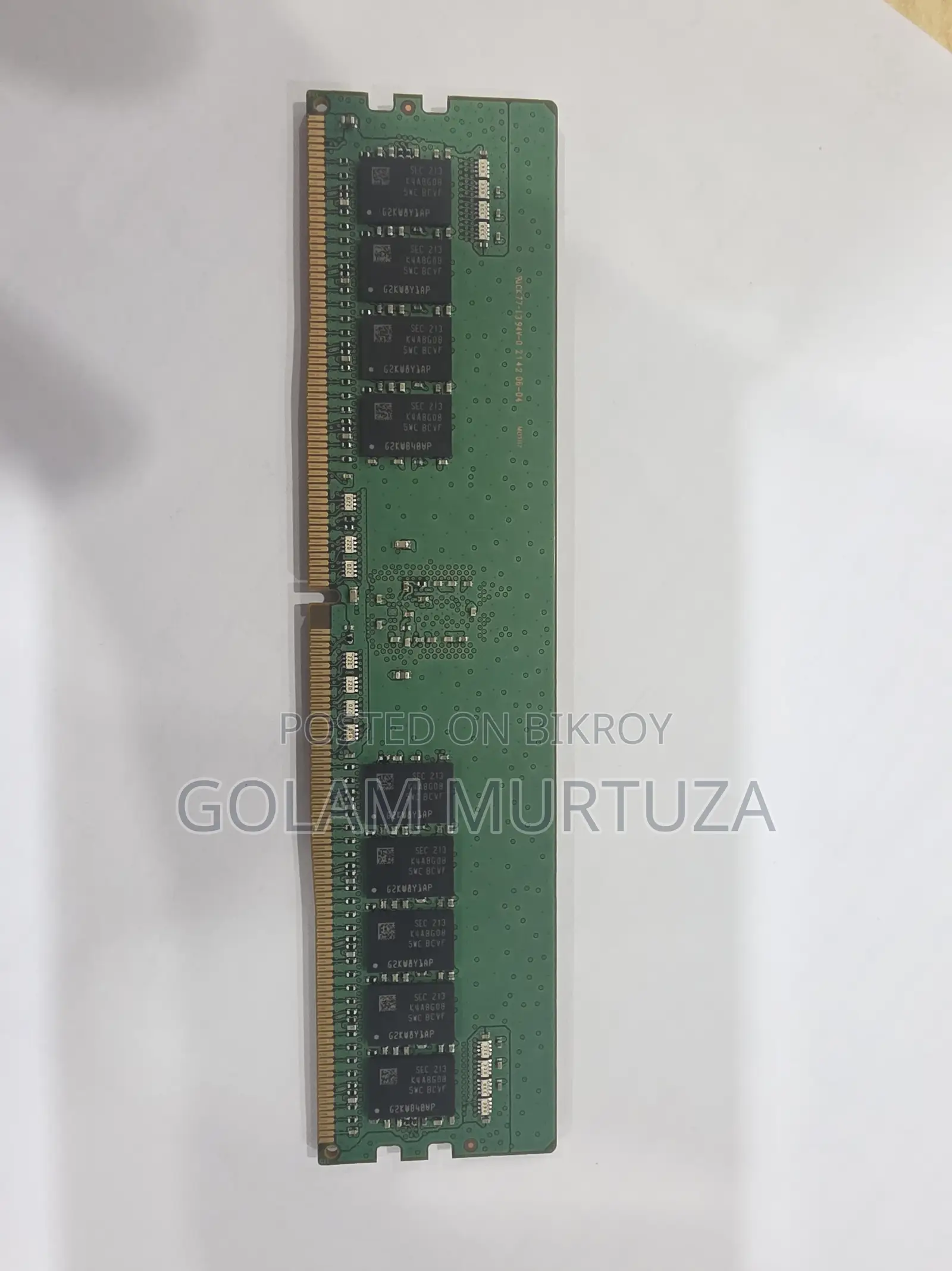 840756-091-Hpe 16GB Dual Rank X8 DDR4-2666MHz Smart Memory Module.
