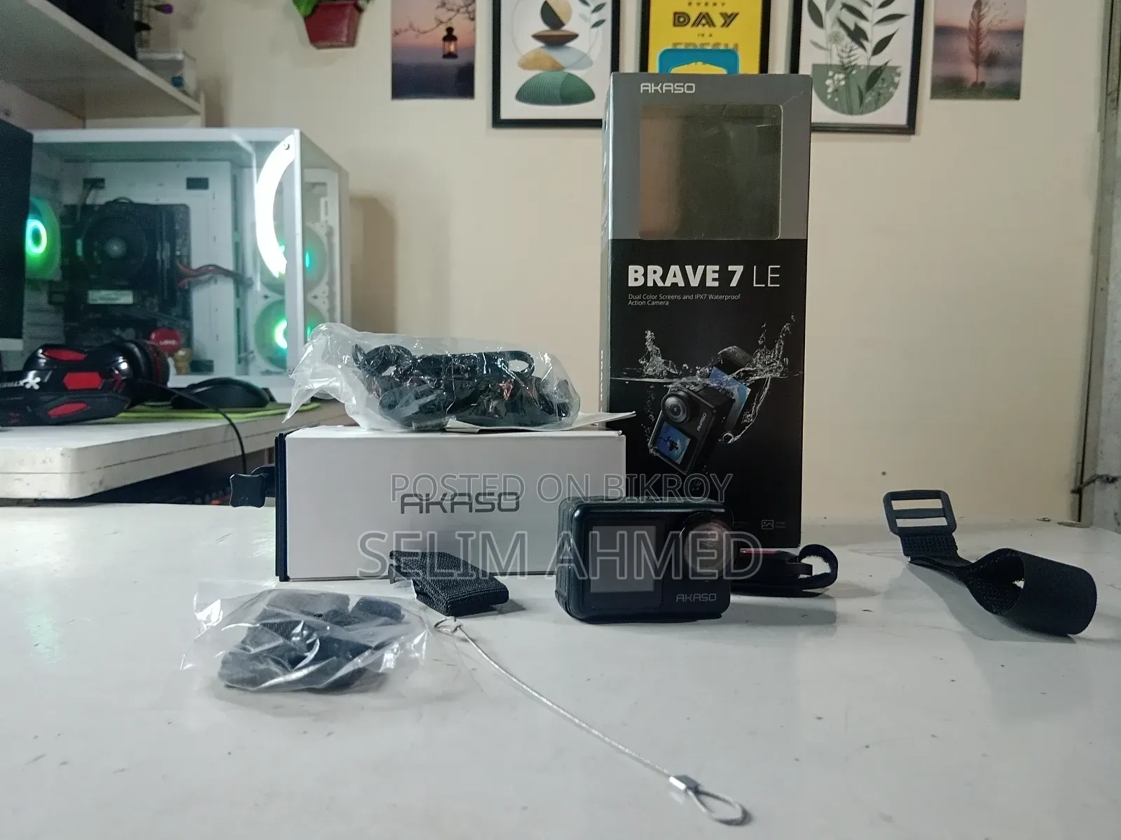 Action Camera ( AKASO Brave 7 LE ) Fully Fresh