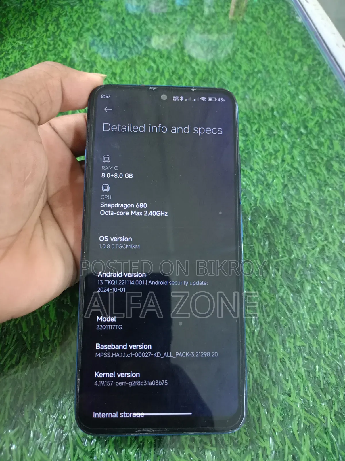 Xiaomi Redmi Note 11 128 GB Blue