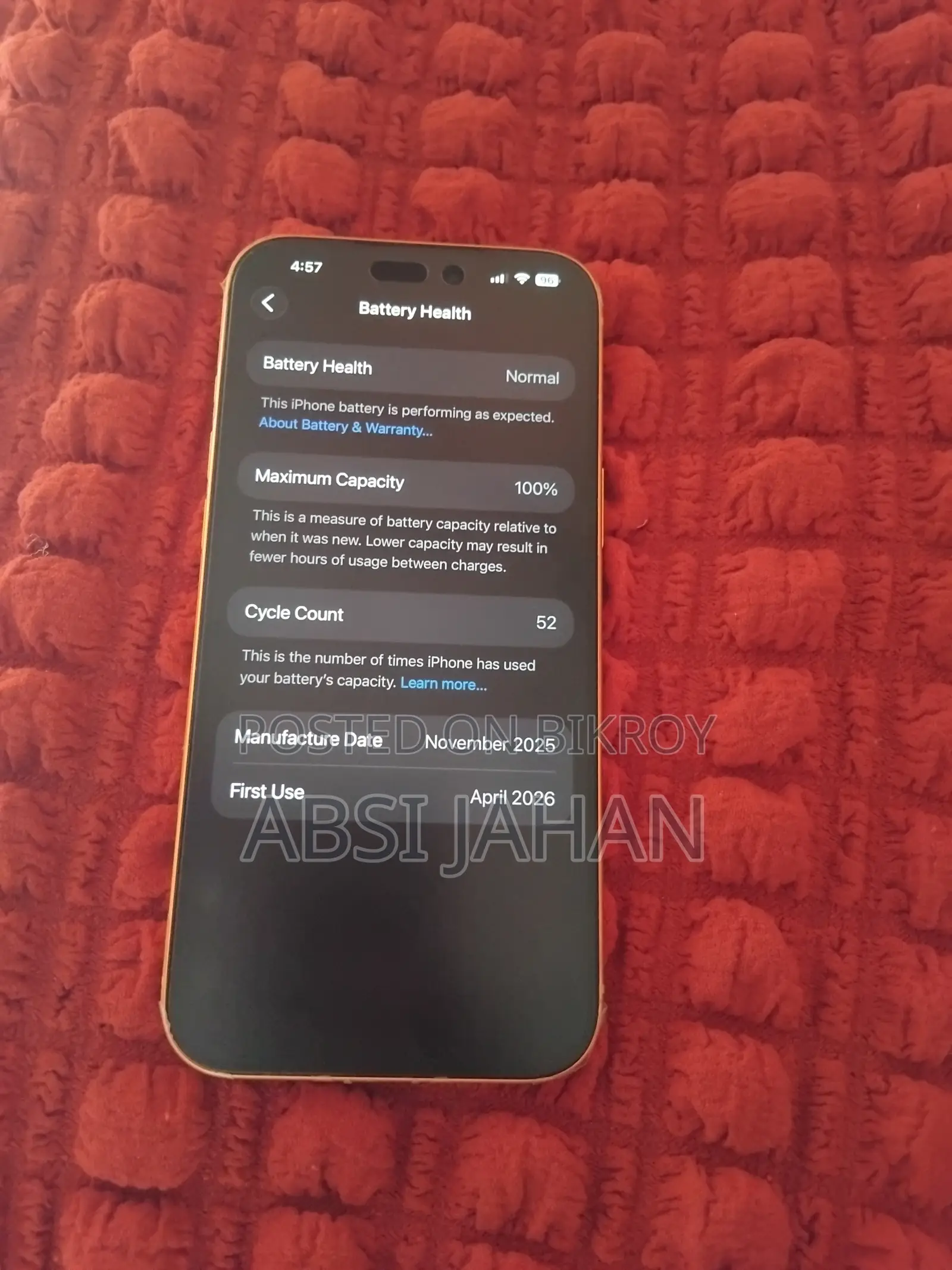 Apple iPhone 17 Pro Max 256 GB Orange