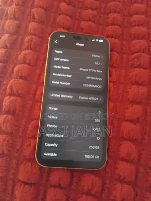 Apple iPhone 17 Pro Max 256 GB Orange