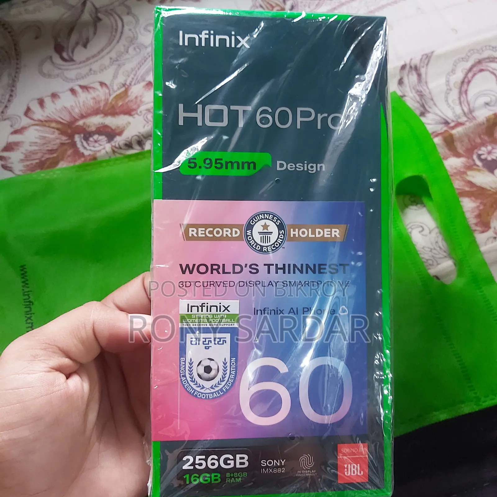 Infinix Hot 60 Pro+ 256 GB Silver