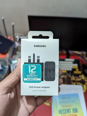 স্যামসাং ২৫ ওয়াট অরিজিনাল পাওয়ার অ্যাডাপ্টার