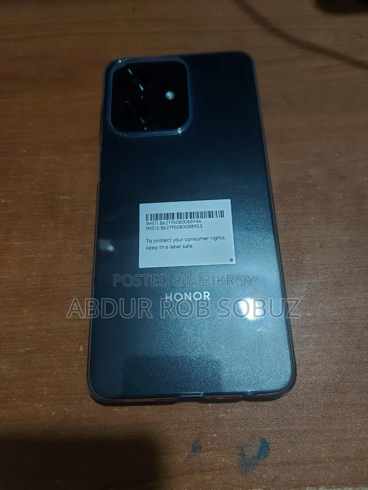 New Honor X6C 128 GB Black
