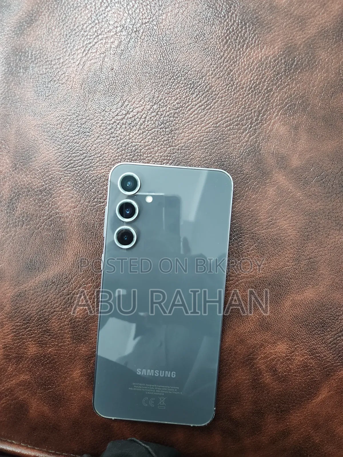 স্যামসাং গ্যালাক্সি এস২৩ এফই ১২৮ জিবি কালো
