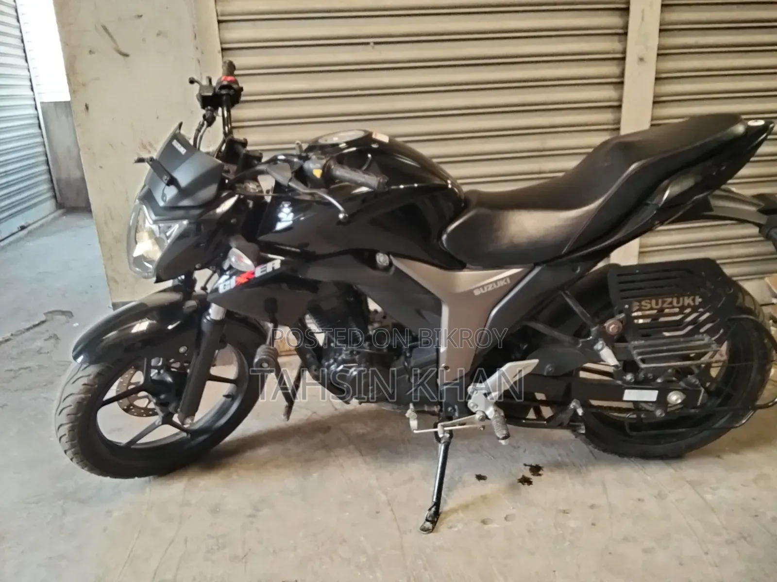Suzuki Gixxer 2024 Black