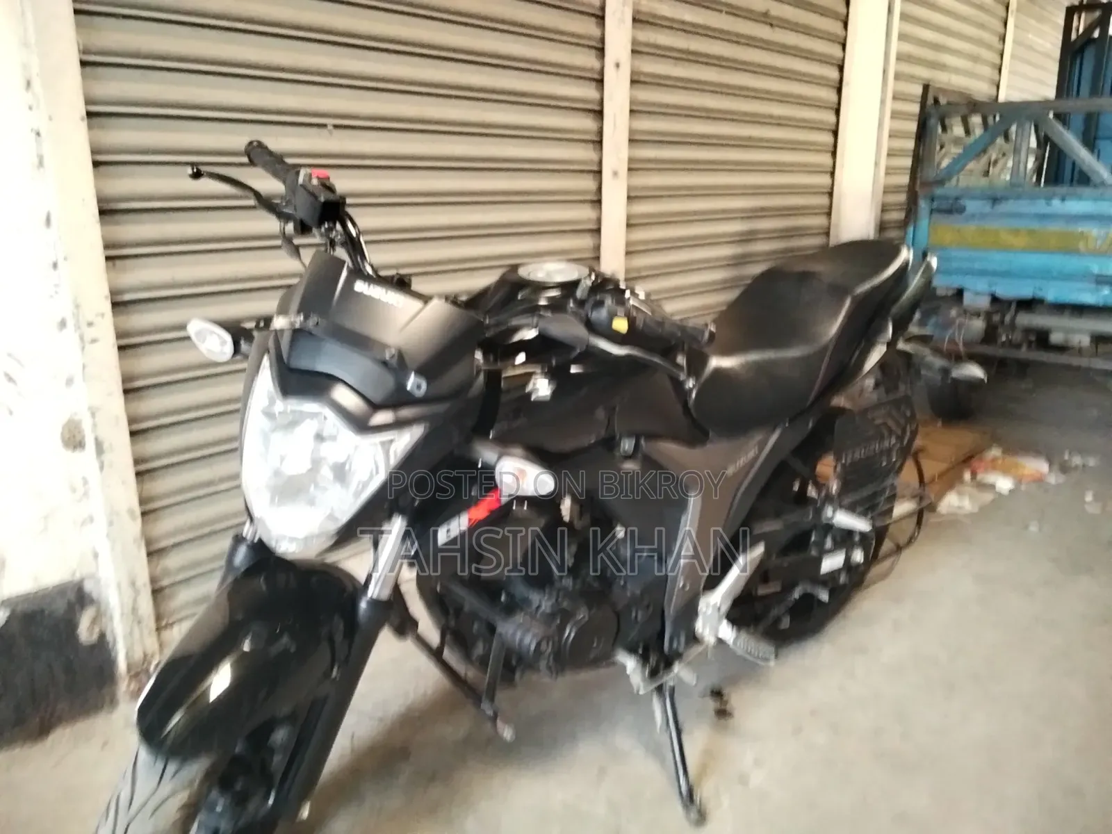 Suzuki Gixxer 2024 Black