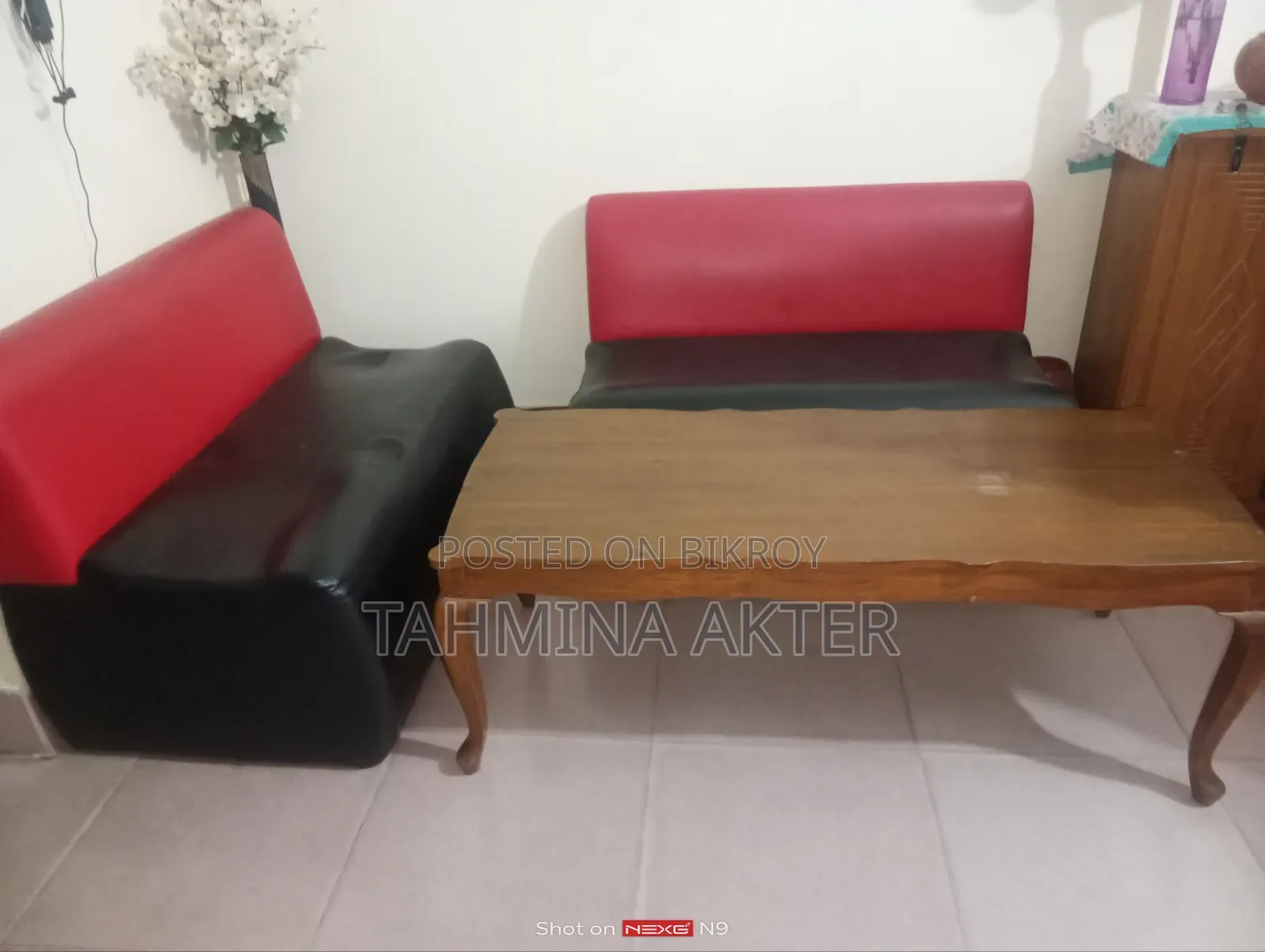 Sofa and Tea Table